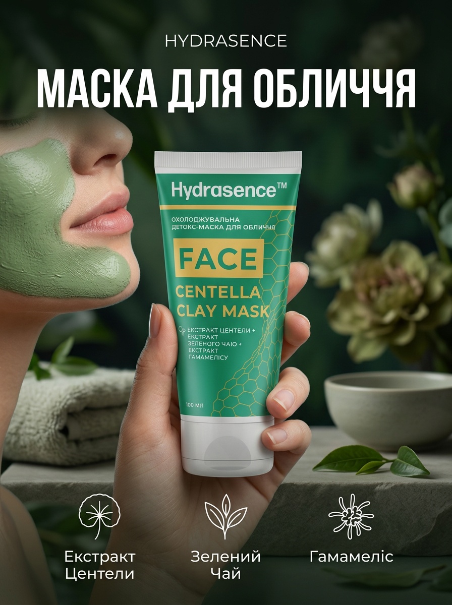 Картка маска для обличчя Hydrasence